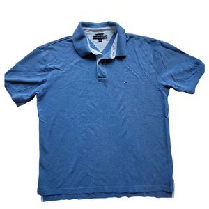 Tommy Hilfiger Men's Blue Polo Shirt